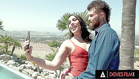 Brunette with big booty is going to get fucked on top