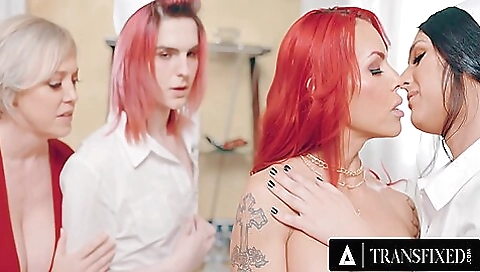 Nurse with big boobs and a sexy ass fucks her bestie