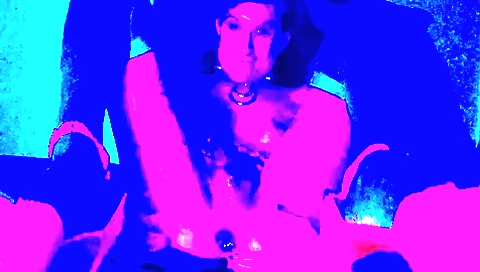 Busty brunette with big ass masturbates in stockings