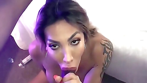 Amateur black hottie with big tits gets fucked by black cock